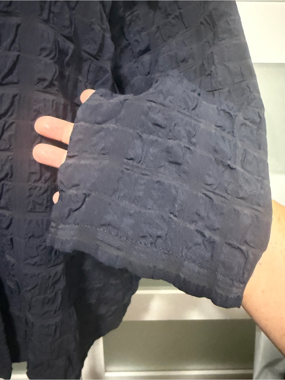 Joseph Ribkoff Textured Jacket Navy - Picture 8 of 11